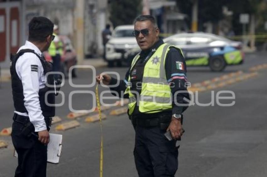 NOTA ROJA . CICLISTA ATROPELLADO