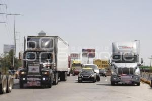 MANIFESTACIÓN AMOTAC . AUTOPISTA