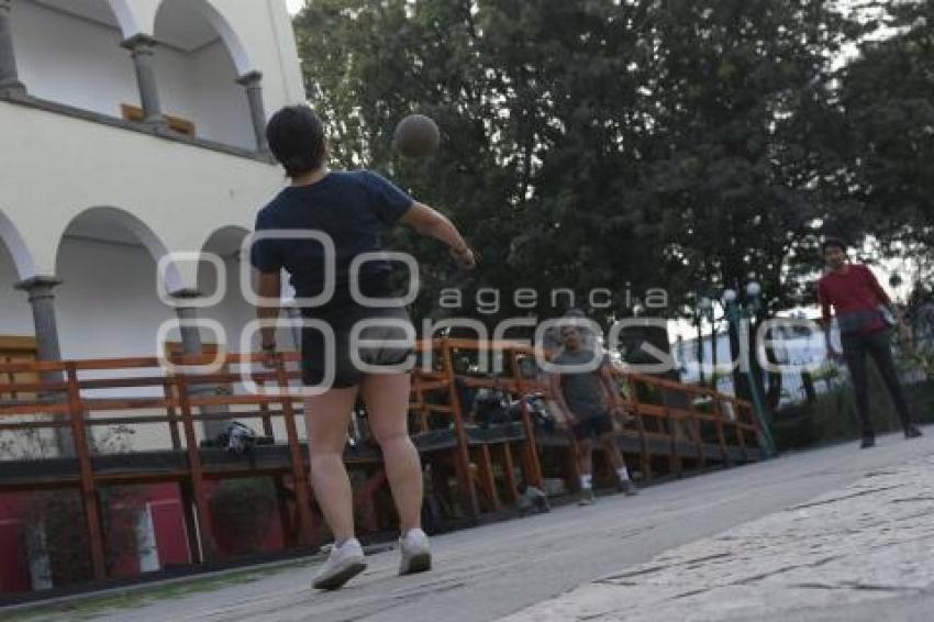 TLAXCALA . JUEGO DE PELOTA