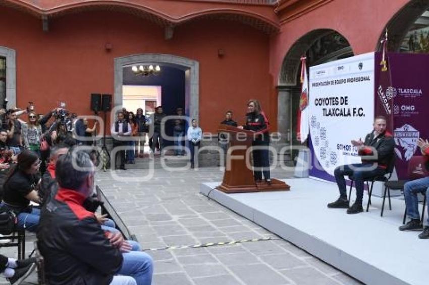 TLAXCALA . PRESENTACIÓN COYOTES 