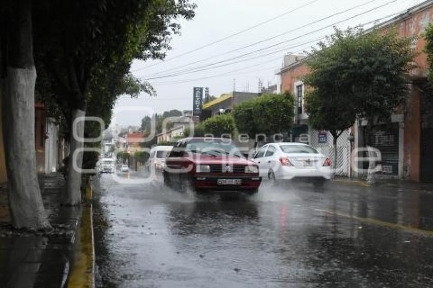 TLAXCALA . LLUVIA