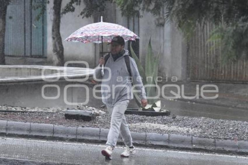 TLAXCALA . LLUVIA