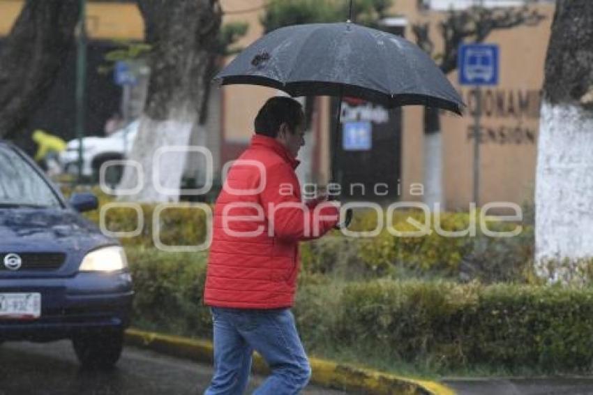 TLAXCALA . LLUVIA