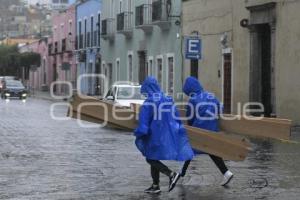 TLAXCALA . LLUVIA