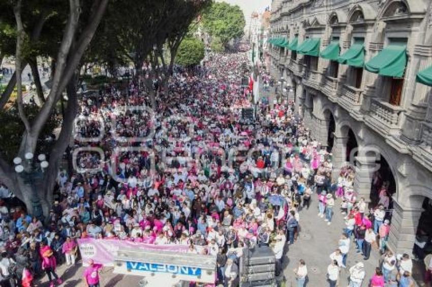 MARCHA POR LA DEMOCRACIA