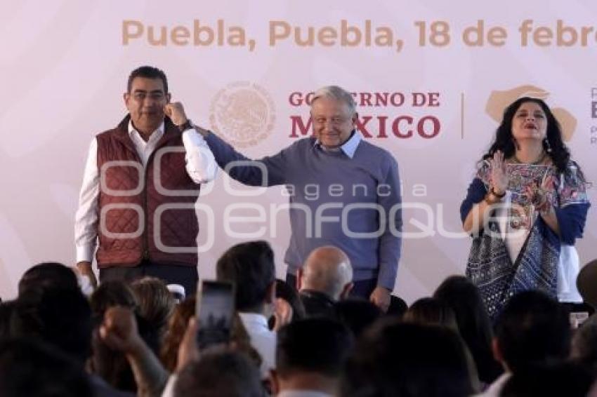 GOBIERNO ESTATAL . VISITA AMLO