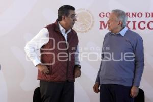 GOBIERNO ESTATAL . VISITA AMLO