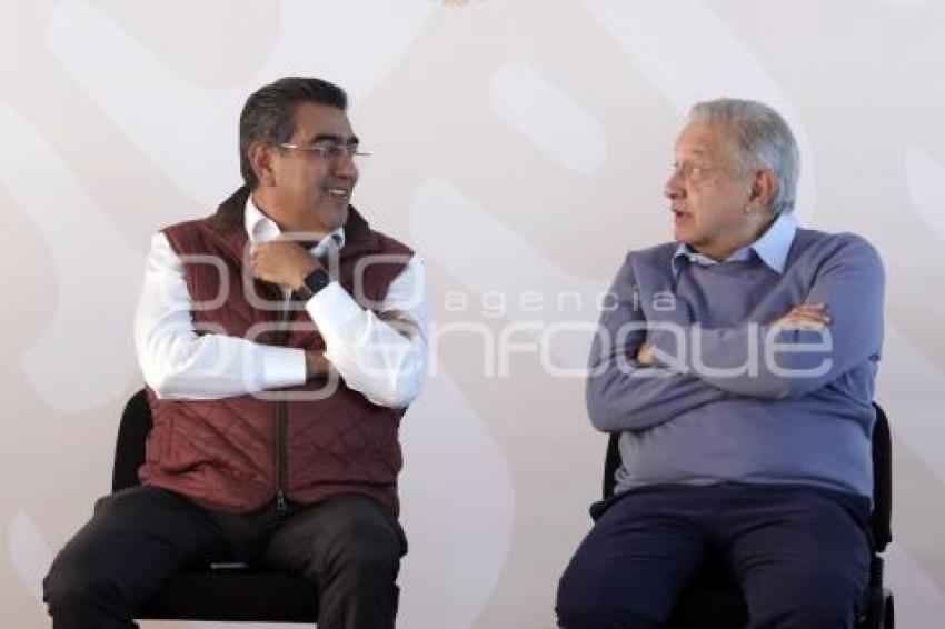 GOBIERNO ESTATAL . VISITA AMLO