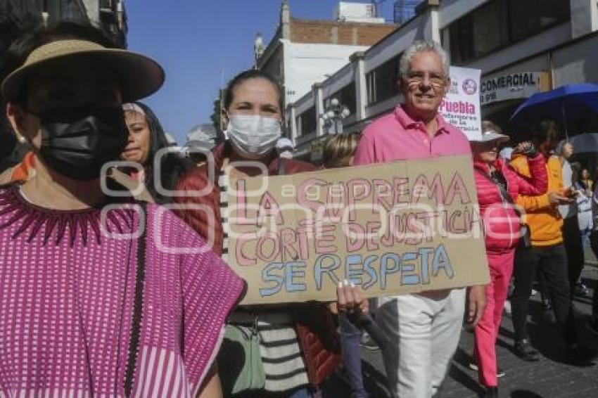 MARCHA POR LA DEMOCRACIA