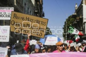 MARCHA POR LA DEMOCRACIA