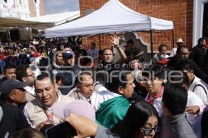 TLAXCALA . MARCHA POR LA DEMOCRACIA 