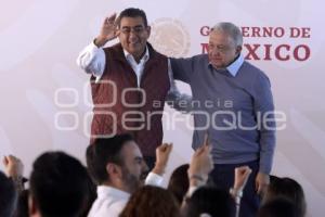 GOBIERNO ESTATAL . VISITA AMLO