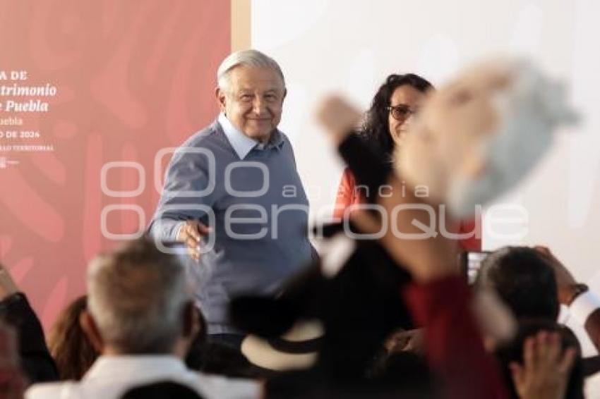 GOBIERNO ESTATAL . VISITA AMLO