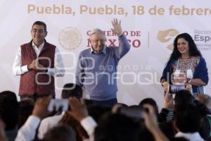 GOBIERNO ESTATAL . VISITA AMLO