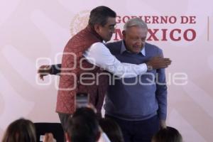 GOBIERNO ESTATAL . VISITA AMLO