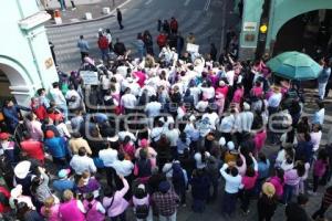 TLAXCALA . MARCHA POR LA DEMOCRACIA 