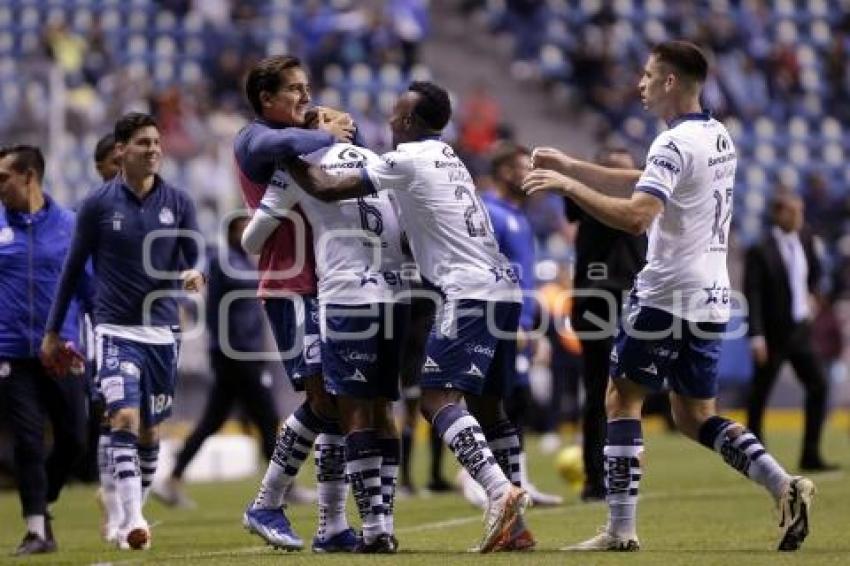 FÚTBOL . CLUB PUEBLA VS PACHUCA