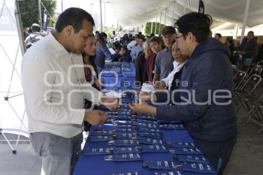 SAN ANDRÉS CHOLULA . ENTREGA DE LENTES