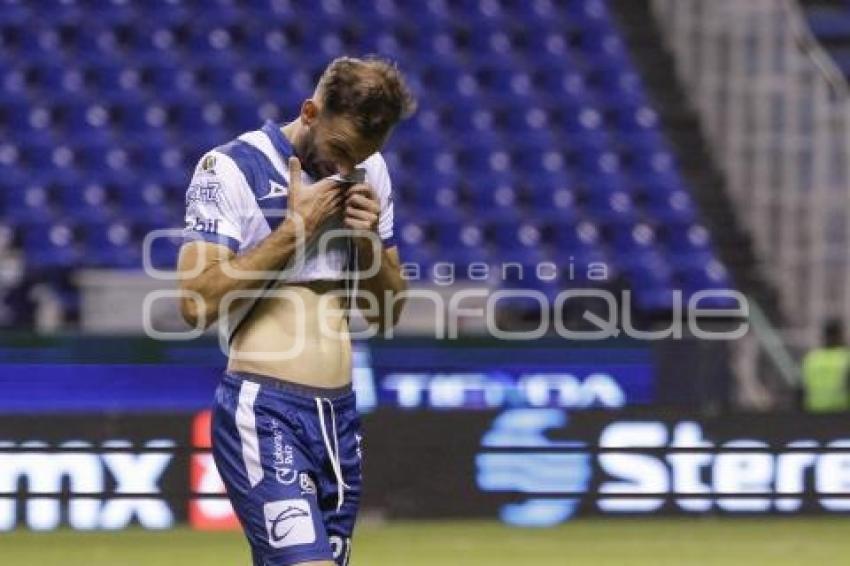 FÚTBOL . CLUB PUEBLA VS PACHUCA