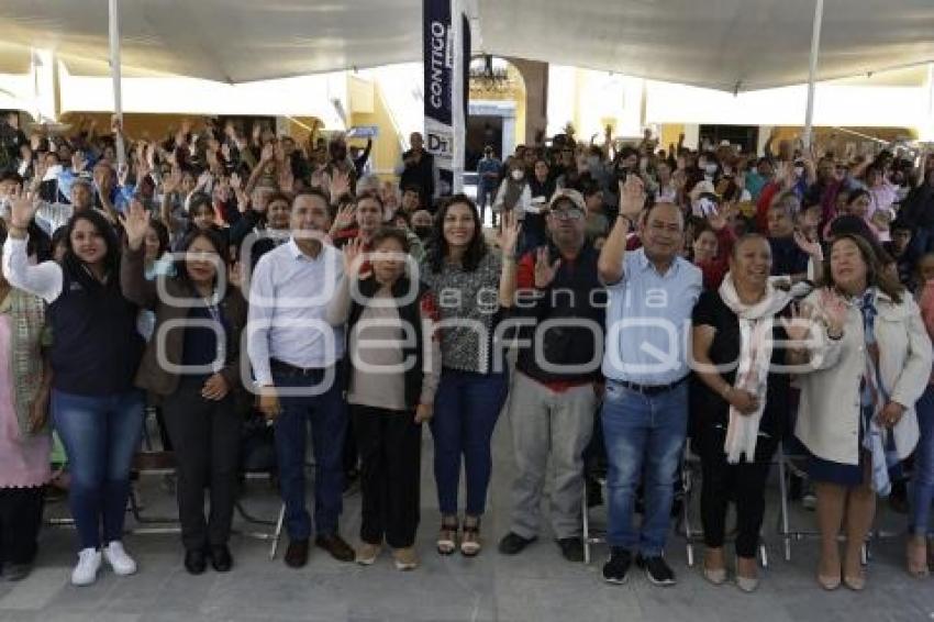 SAN ANDRÉS CHOLULA . ENTREGA DE LENTES