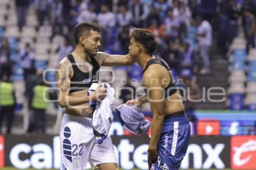 FÚTBOL . CLUB PUEBLA VS PACHUCA