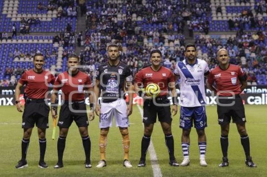 FÚTBOL . CLUB PUEBLA VS PACHUCA