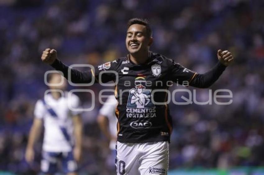 FÚTBOL . CLUB PUEBLA VS PACHUCA