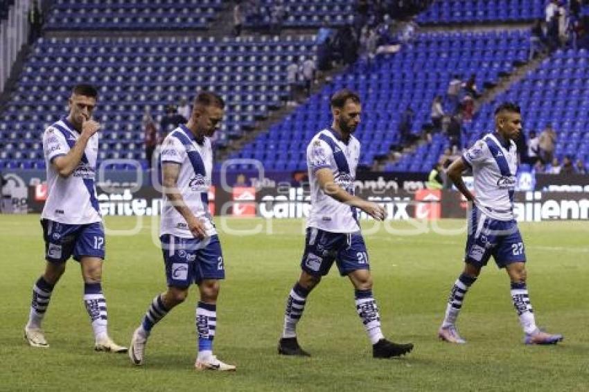 FÚTBOL . CLUB PUEBLA VS PACHUCA