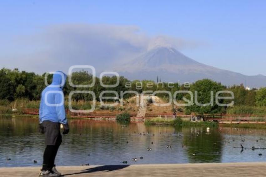 VOLCÁN POPOCATÉPETL . FUMAROLA