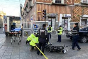 CHOQUE MOTOCICLISTA