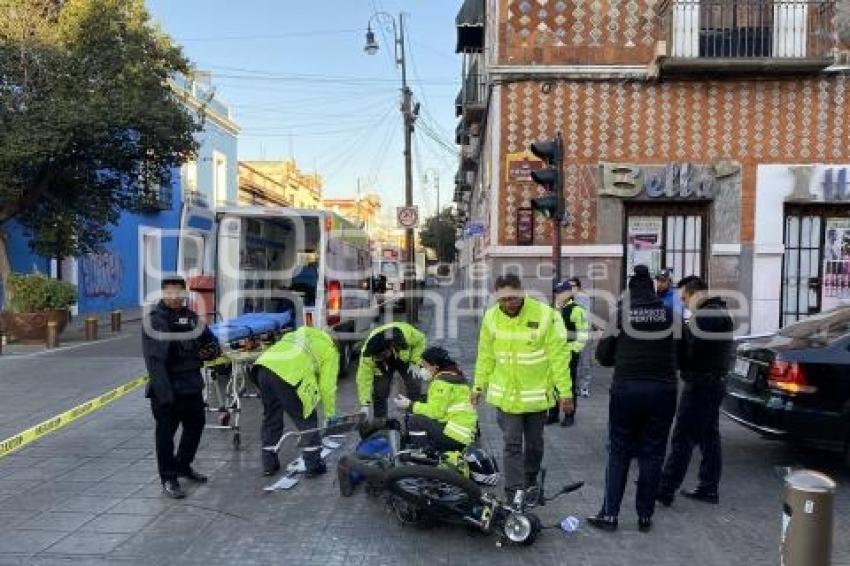 CHOQUE MOTOCICLISTA