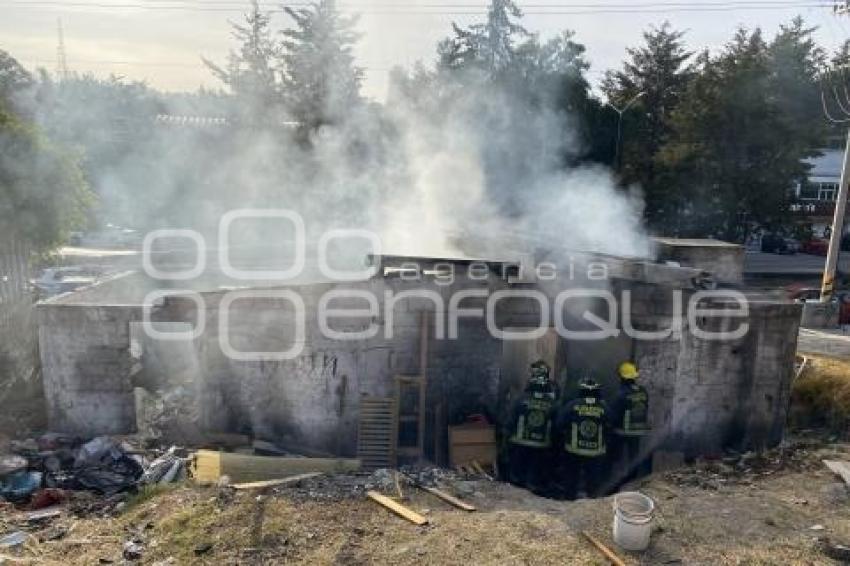 INCENDIO . PREDIO ABANDONADO