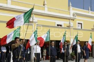 SAN ANDRÉS CHOLULA . DÍA DE LA BANDERA