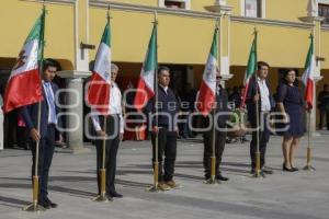 SAN ANDRÉS CHOLULA . DÍA DE LA BANDERA