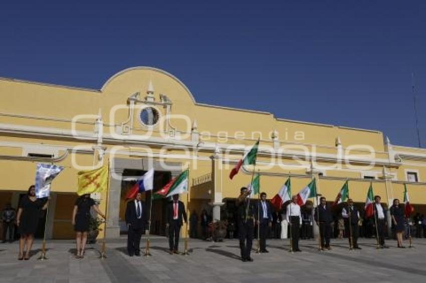 SAN ANDRÉS CHOLULA . DÍA DE LA BANDERA