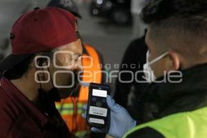 TLAXCALA . OPERATIVO ALCOHOLÍMETRO