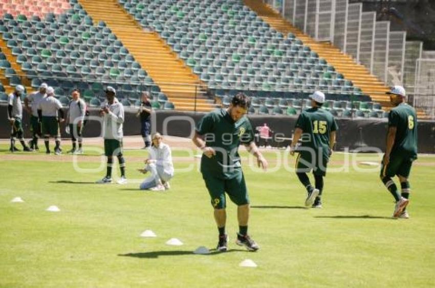 PERICOS DE PUEBLA . ENTRENAMIENTO