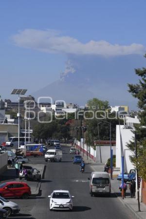 TLAXCALA . VOLCÁN POPOCATÉPETL