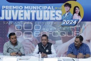 SAN ANDRÉS CHOLULA . PREMIO JUVENTUDES