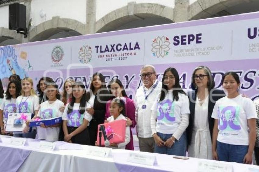 TLAXCALA . DOCENTES Y NIÑAS EN LA CIENCIA