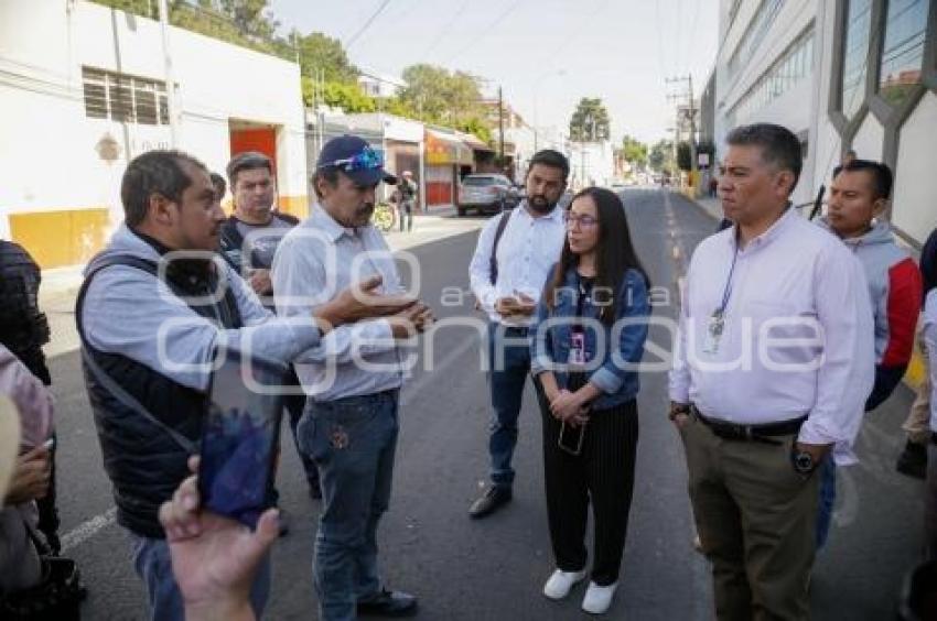 MANIFESTACIÓN . BARRIO DE SANTIAGO