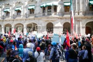 MANIFESTACIÓN . ANTORCHA CAMPESINA