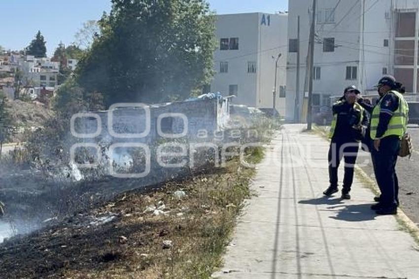 INCENDIO . PREDIO ABANDONADO