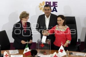 GOBIERNO ESTATAL . CRUZ ROJA