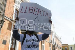 TLAXCALA . MANIFESTACIÓN TLALCUAPAN