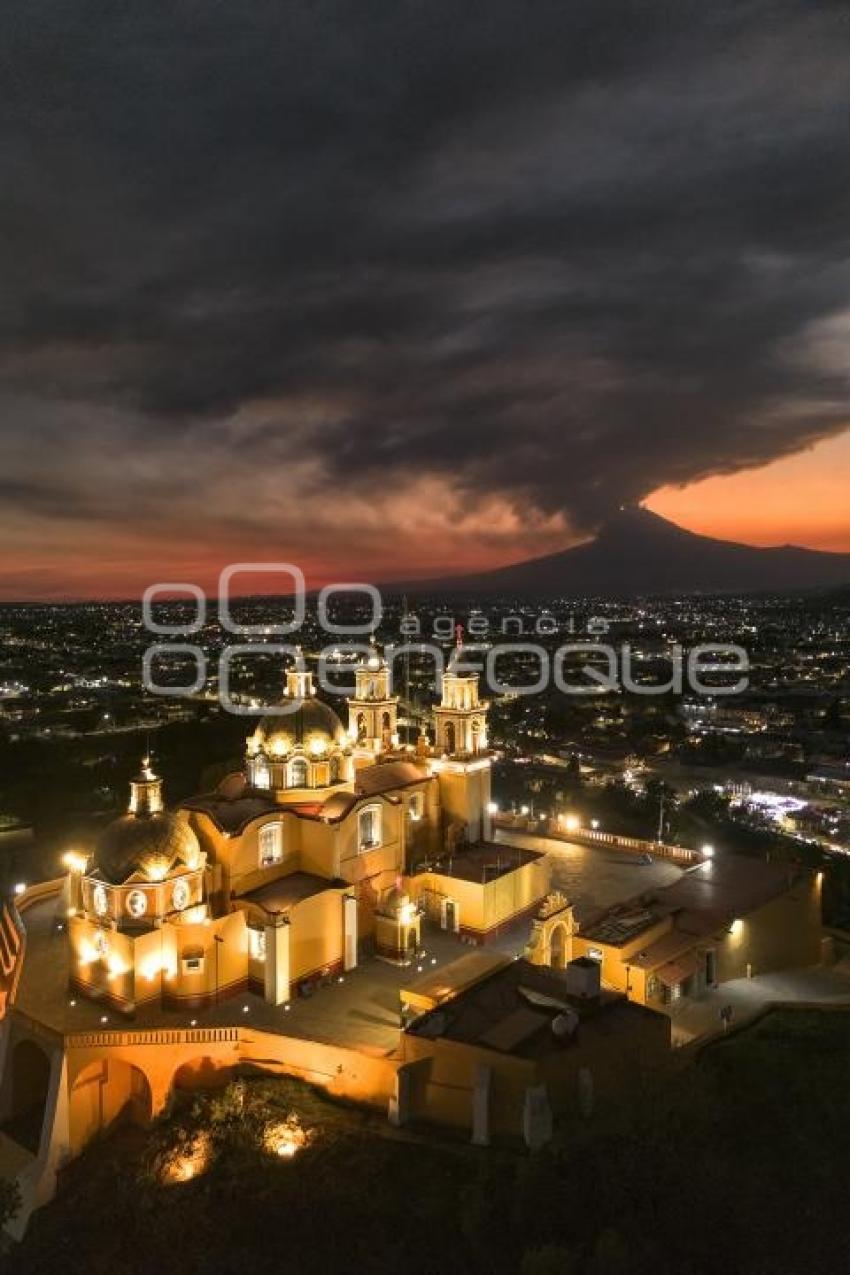 ATARDECER . POPOCATÉPETL