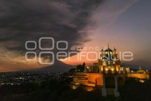 ATARDECER . POPOCATÉPETL