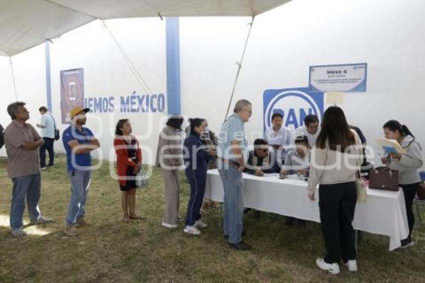 SAN ANDRÉS CHOLULA . CONSULTA INTERNA PAN