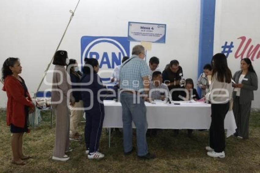 SAN ANDRÉS CHOLULA . CONSULTA INTERNA PAN