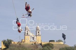 SAN PEDRO CHOLULA . VOLADORES CUETZALAN 